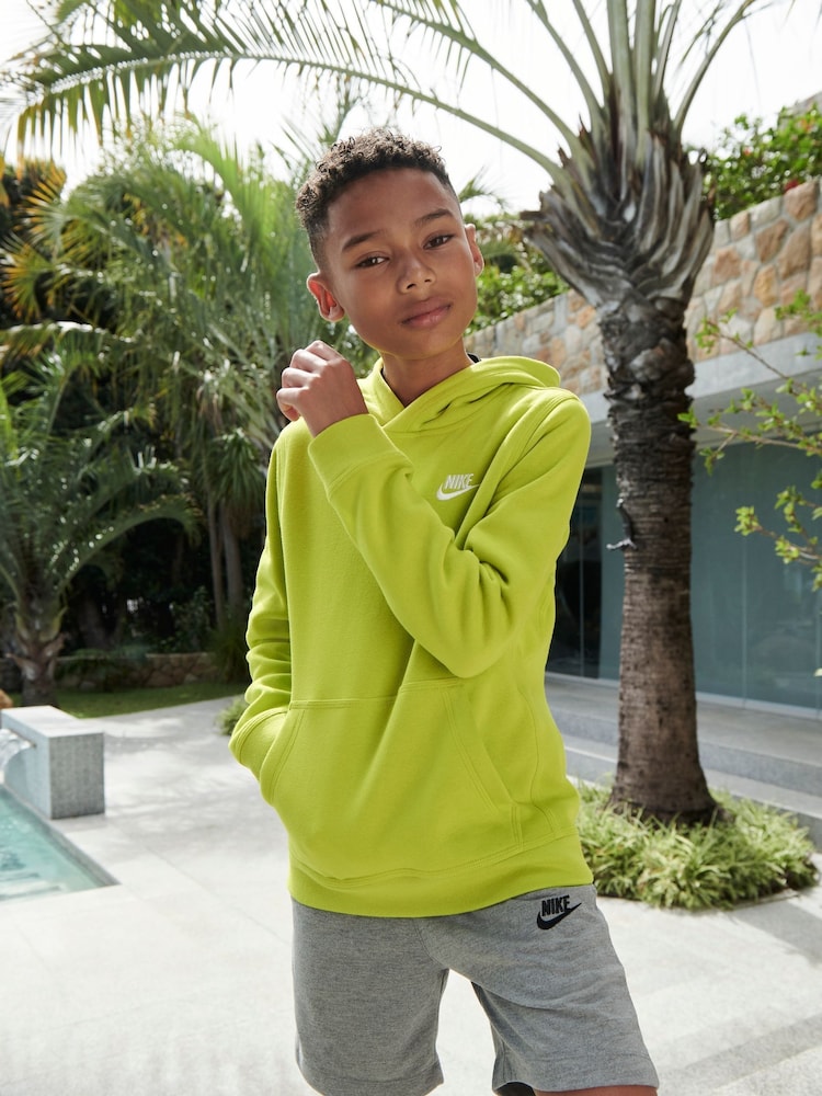Nike Grey Club Jersey Shorts - Image 1 of 7