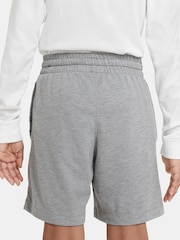 Nike Grey Club Jersey Shorts - Image 3 of 7