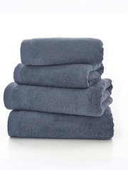 The Lyndon Company Midnight Egyptian Cotton Plush Spa Towel - Image 2 of 3
