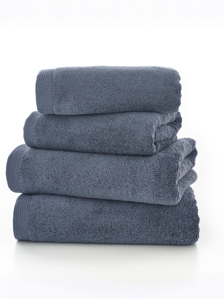 The Lyndon Company Midnight Egyptian Cotton Plush Spa Towel - Image 2 of 3 The Lyndon Company Midnight Egyptian Cotton Plush Spa Towel - Image 2 of 3