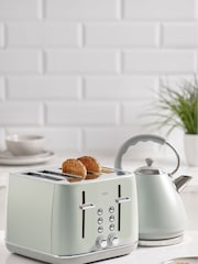 Sage Green Electric 4 Slice Toaster - Image 2 of 6