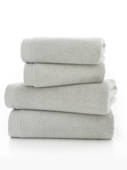 The Lyndon Company Silver Egyptian Cotton Plush Spa Towel - Image 2 of 3