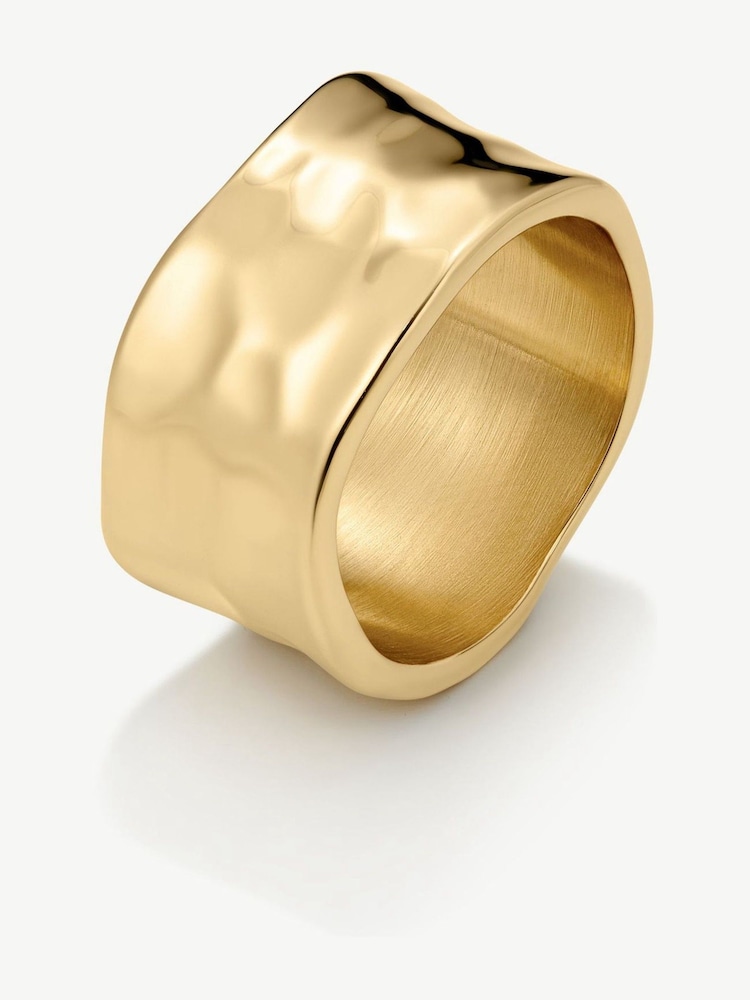 Anillo con banda texturizado de D.Louise - Imagen 2 de 4