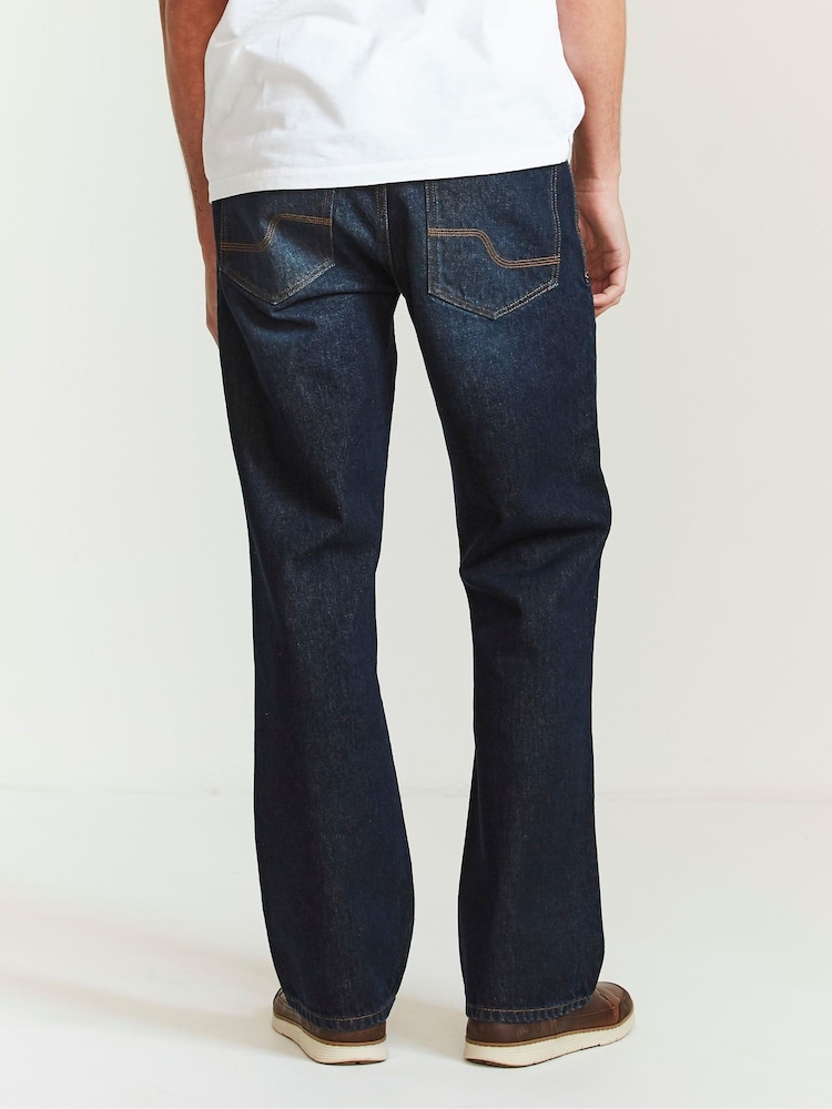 FatFace Dark Vintage Wash Denim Bootcut Jeans - Image 2 of 2