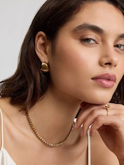 D.Louise Bold Tapered Hoops - Imaginea 1 din 3