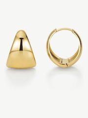 D.Louise Bold Tapered Hoops - Imaginea 3 din 3