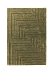Asiatic Rugs Green Form Wool Rug - Image 1 of 1