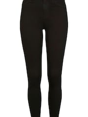 River Island Black Mid Rise Skinny 100% Cotton Jeans - Image 4 of 4