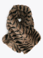 Brun - Écharpe en fourrure Carvela - Image 2 de 3