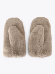 Carvela Fur Mittens Gloves - Imagen 2 de 3