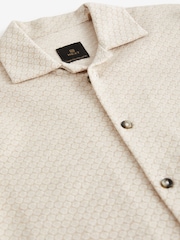 Stone Geo Short Sleeve Shirt (3-16yrs) - Image 3 of 3