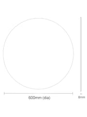 Showerdrape Fitzrovia Round Bathroom Mirror - Image 4 of 4