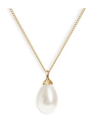 Ivory & Co Gold Westbury Pearl Drop Pendant - Image 1 of 5