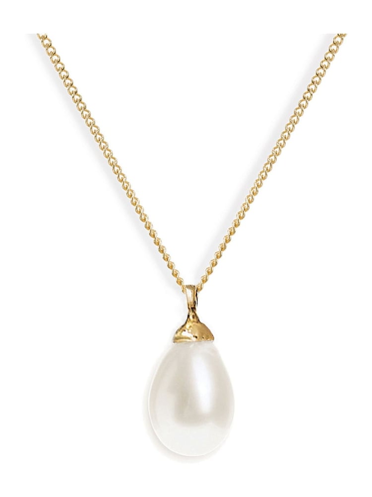 Ivory & Co Gold Westbury Pearl Drop Pendant - Image 1 of 5