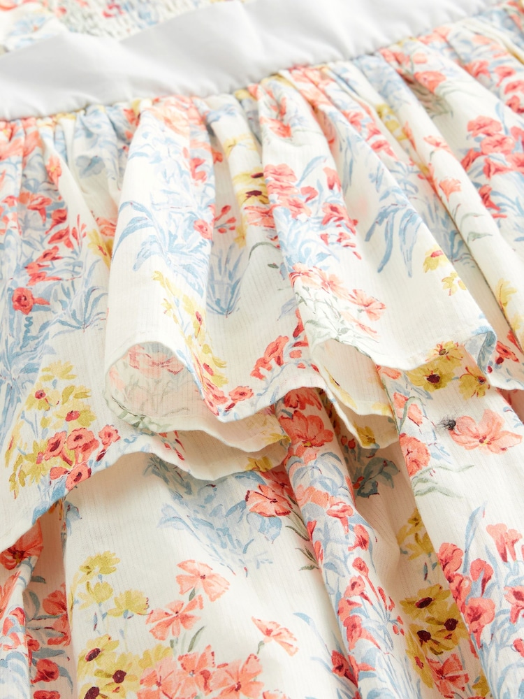Laura Ashley Ivory Megan Bow Detail Prom Dress - Image 11 of 11
