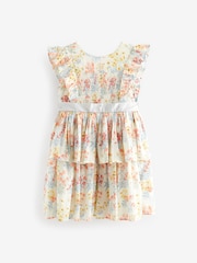 Laura Ashley Ivory Megan Bow Detail Prom Dress - Image 8 of 11