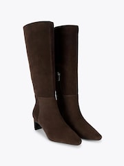 Carvela Bruna Suede Knee Boots - Εικόνα 2 από 4