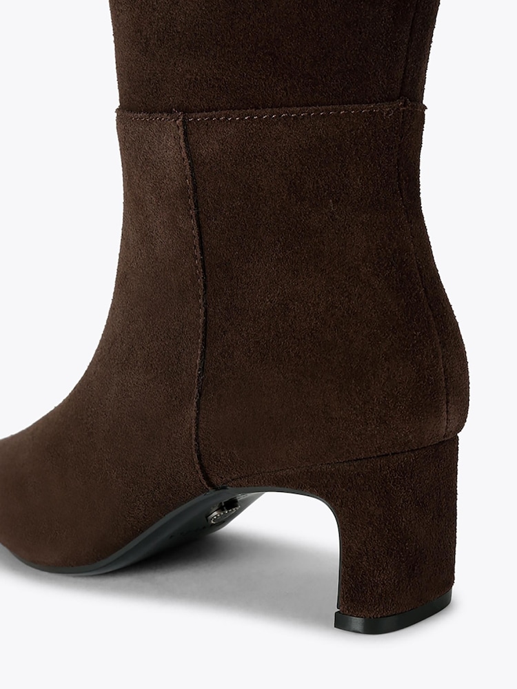 Carvela Bruna Suede Knee Boots - Εικόνα 4 από 4 Carvela Bruna Suede Knee Boots - Εικόνα 4 από 4