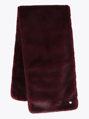 Rouge - Écharpe en fourrure Carvela - Image 1 de 3