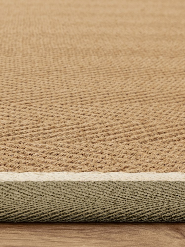 Asiatic Rugs Khaki Cream Bordo Herringbone Doormat - Image 4 of 4