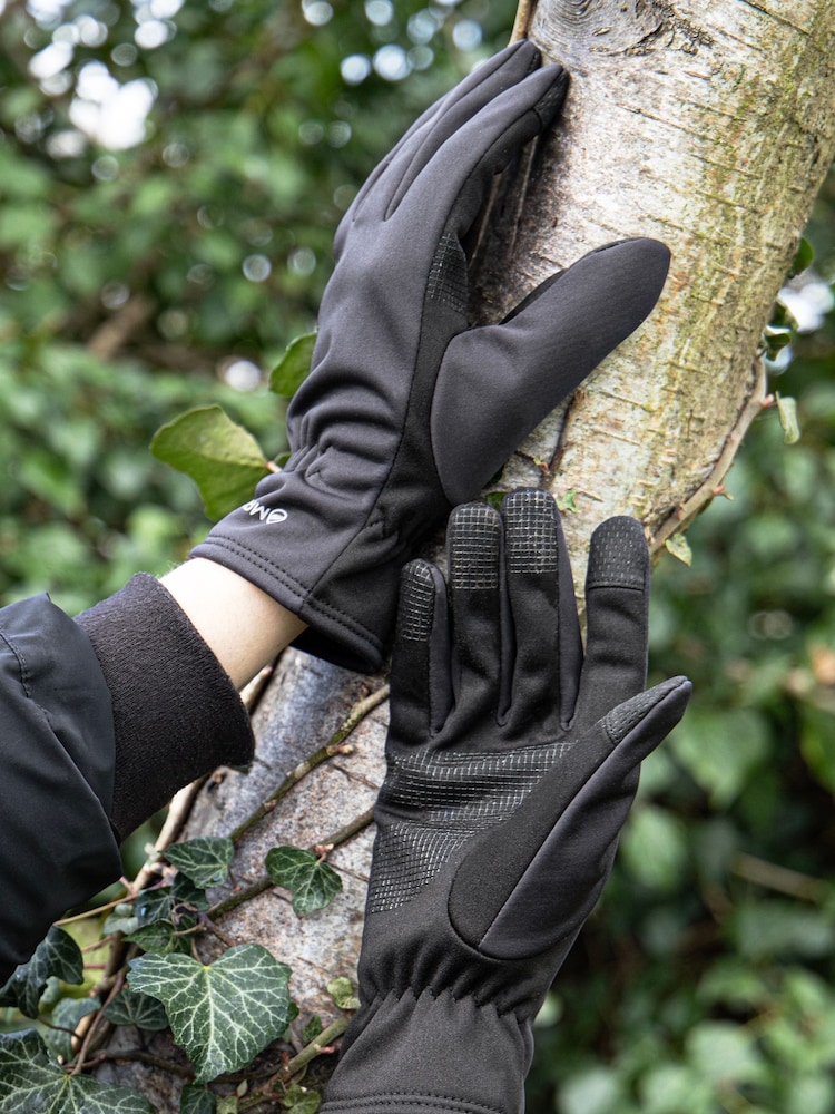 Totes Black Ladies Manzella Warm Gloves - Image 1 of 4