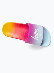 Hype. Girls Multi Ibiza Sun Fade Script Sliders - Image 5 of 9
