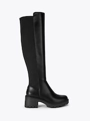 KG Kurt Geiger Black Tess Over The Knee Boots - Image 1 of 4