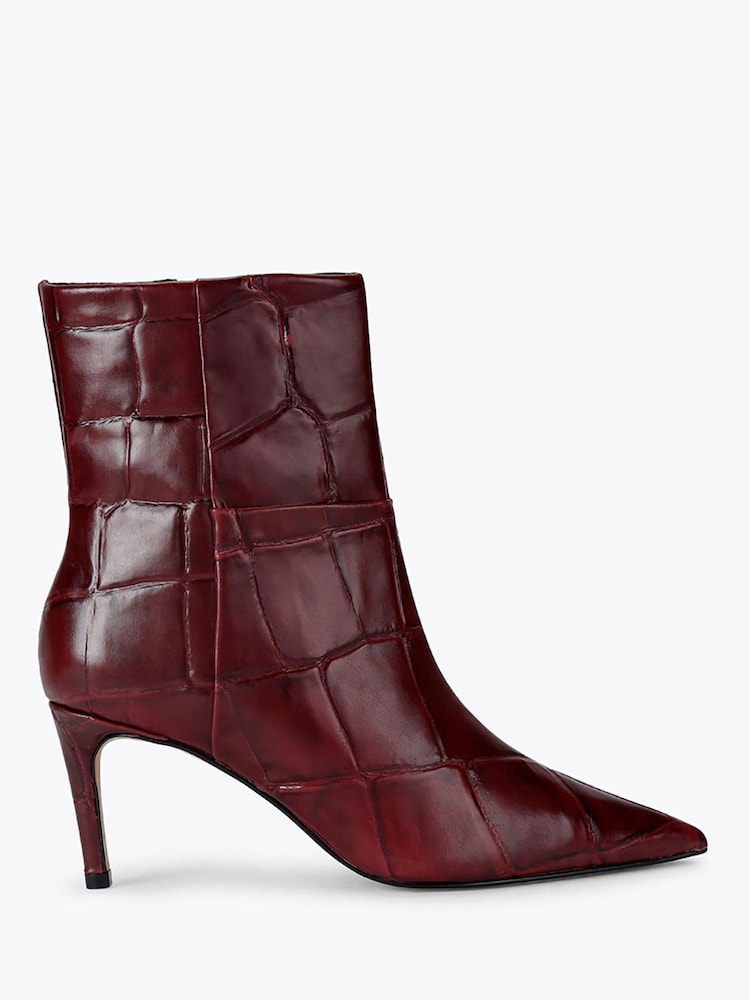 KG Kurt Geiger Strict Leather Ankelstøvletter - Bilde 1 av 4