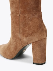 Carvela Brown Civita Suede Over The Knee Boots - Image 4 of 4