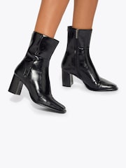 KG Kurt Geiger Black Sunday Ankle Boots - Image 1 of 5