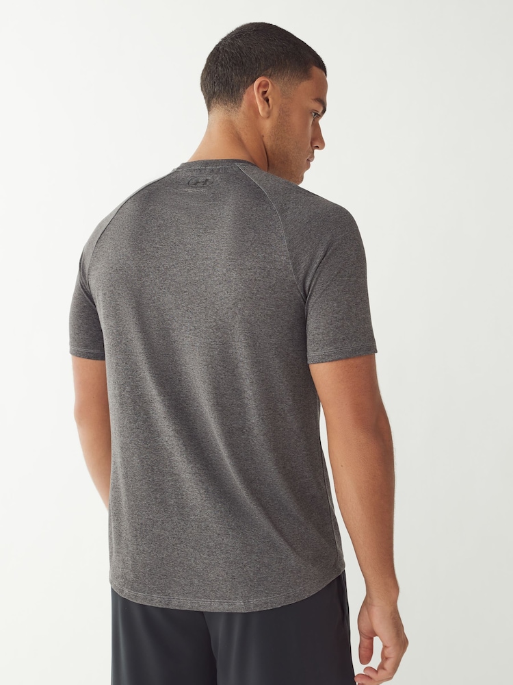 Under Armour Dark Grey Tech 2 T-Shirt - Image 3 of 8