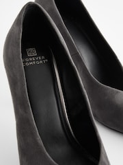 Grey Forever Comfort® Metallic Heel Court Shoes - Image 5 of 5