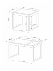 Natural Jefferson Pine Dining Table - Image 1 of 3