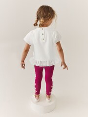 Baker by Ted Baker Mesh T-Shirt And Leggings Set - Image 3 of 10