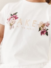 Baker by Ted Baker Mesh T-Shirt And Leggings Set - Image 4 of 10