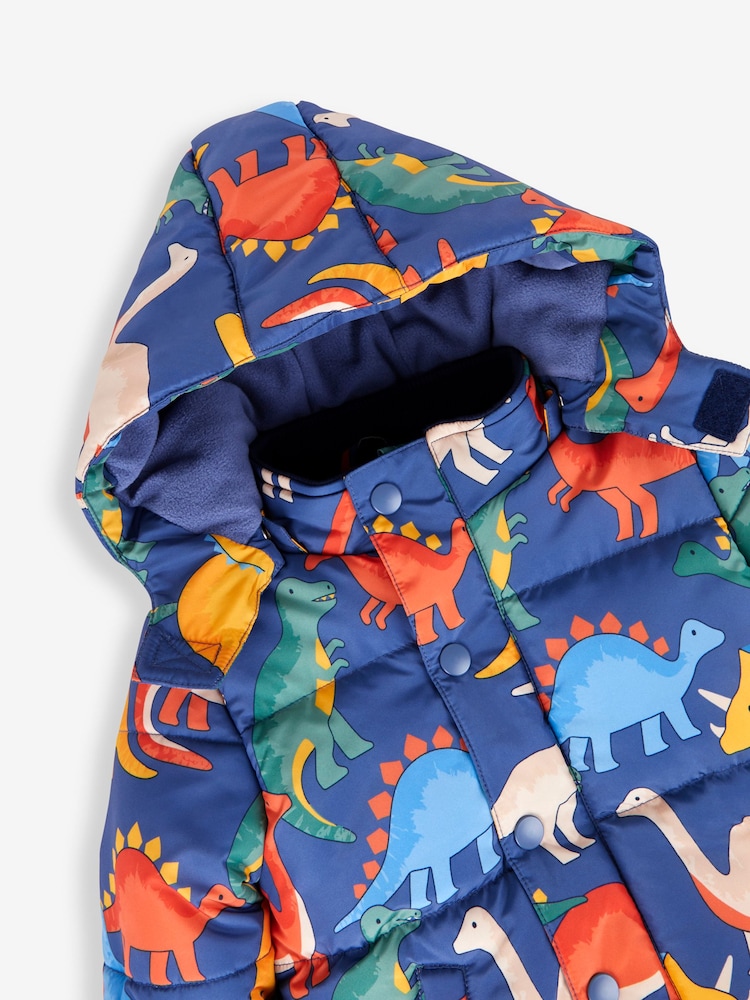 Dinosaurio azul denim - Chaqueta acolchada de JoJo Maman Bébé - Imagen 8 de 8 Dinosaurio azul denim - Chaqueta acolchada de JoJo Maman Bébé - Imagen 8 de 8