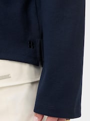 Sweaty Betty Blue Rugby Shirt - Image 5 of 6