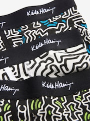 Keith Haring Pattern Hipsters Boxers 3 Pack - Image 6 of 6