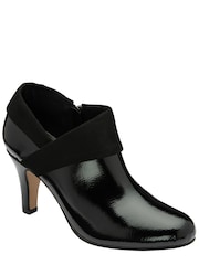 Lotus Jet Black Patent Boots - Image 1 of 4