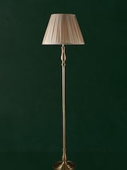 Searchlight Brass Flemish Floor Lamp - Image 1 of 3