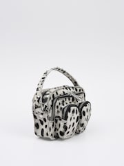 NÚNOO White Helena Deluxe Leather Dalmation Bag - Image 5 of 5