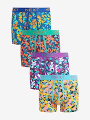 Azul/Verde/Amarillo - Geométrico - Pack de 4 boxers  - Imagen 1 de 7