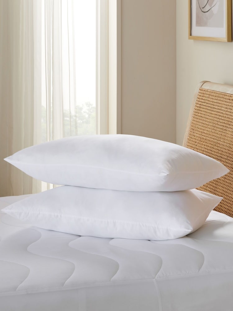 Medium 2 Pack Sleep In Comfort Pillows - Image 1 of 2