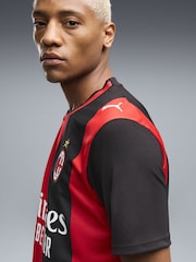 Puma Black Ac Milan Home Jersey - Image 2 of 6