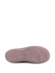 Totes Pink Isotoner Popcorn Terry Mules Slippers - Image 4 of 5