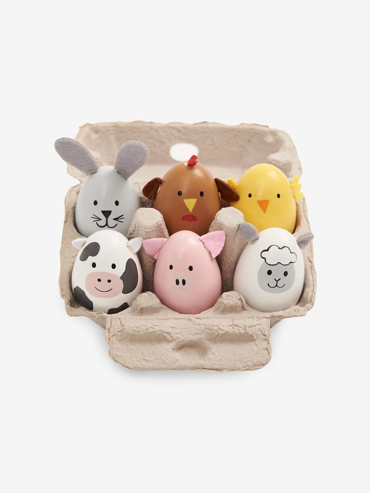 JoJo Maman Bébé Farm Animal Eggs - Image 2 of 6