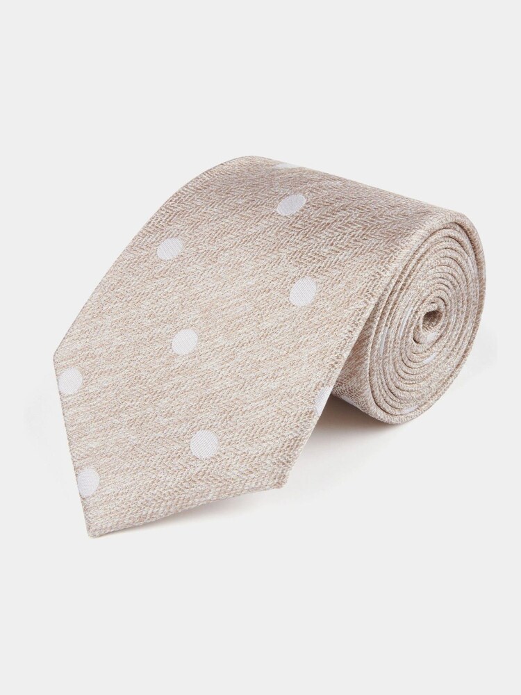 Peckham Rye Neutral/Tan Tie - Image 1 of 3