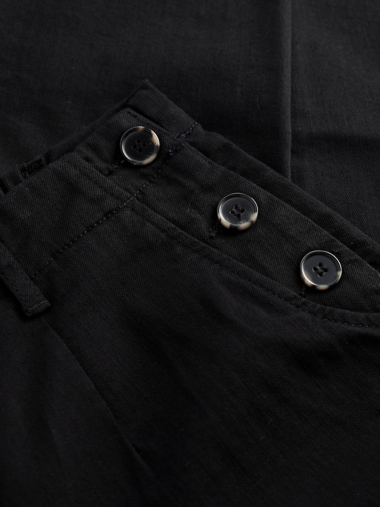 Seasalt Cornwall Black Dark Waterdance Trousers - Image 5 of 5