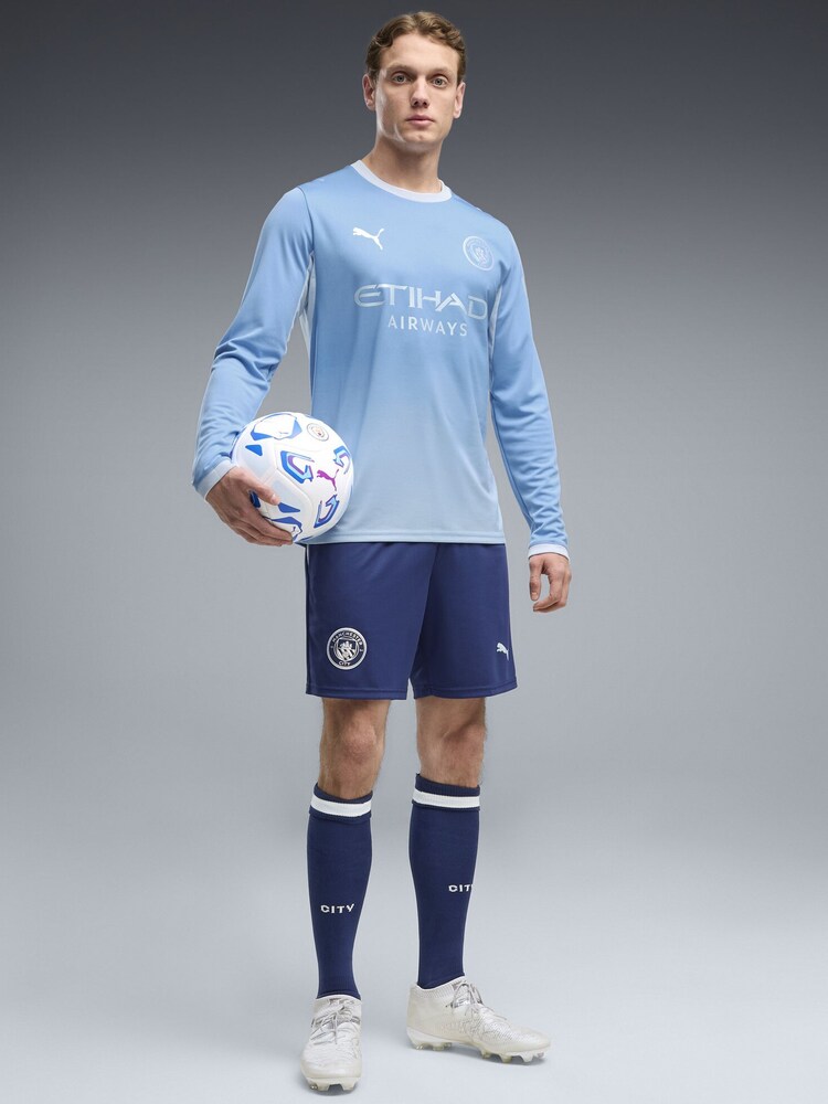 Puma Blue Manchester City Shorts - Image 1 of 5
