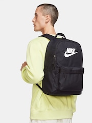 Nike Black Heritage Backpack (25L) - Image 2 of 8